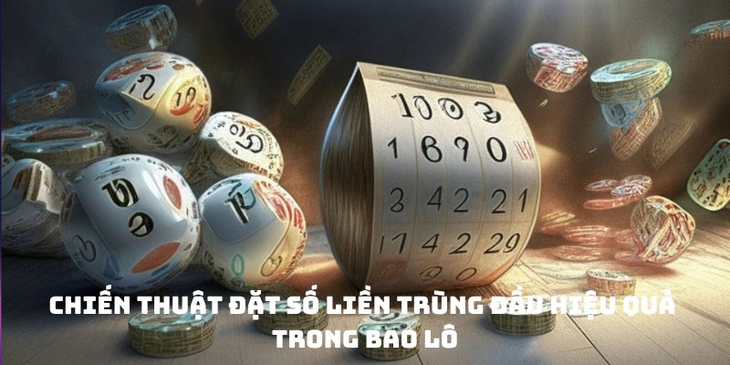 Chiến thuật đặt số liền trùng đầu hiệu quả