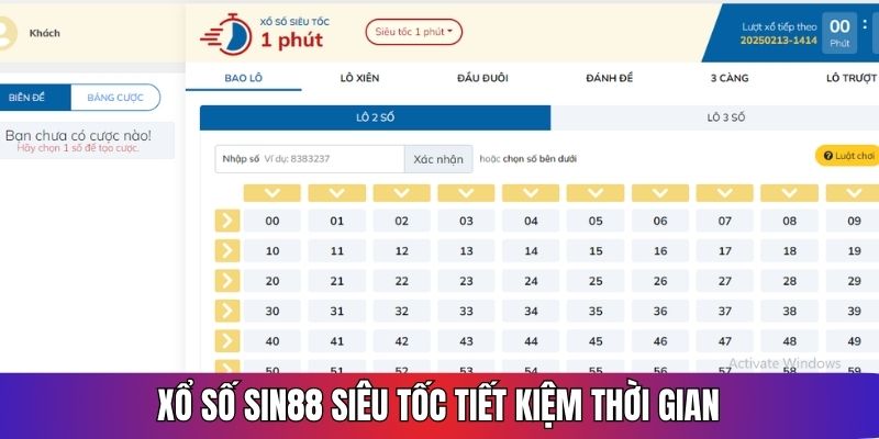 Chơi xổ số siêu tốc giúp rút ngắn thời gian chờ đợi kết quả